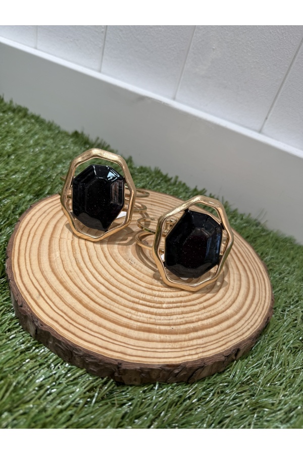 Brazalete Piedra. Bisuteria. Color: negro; Tallas: talla unica | Bambalinas Closet