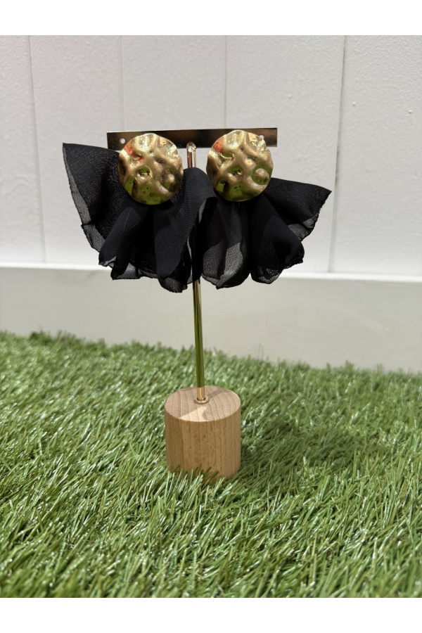 Pendientes Gasa. Bisuteria.  | Bambalinas Closet