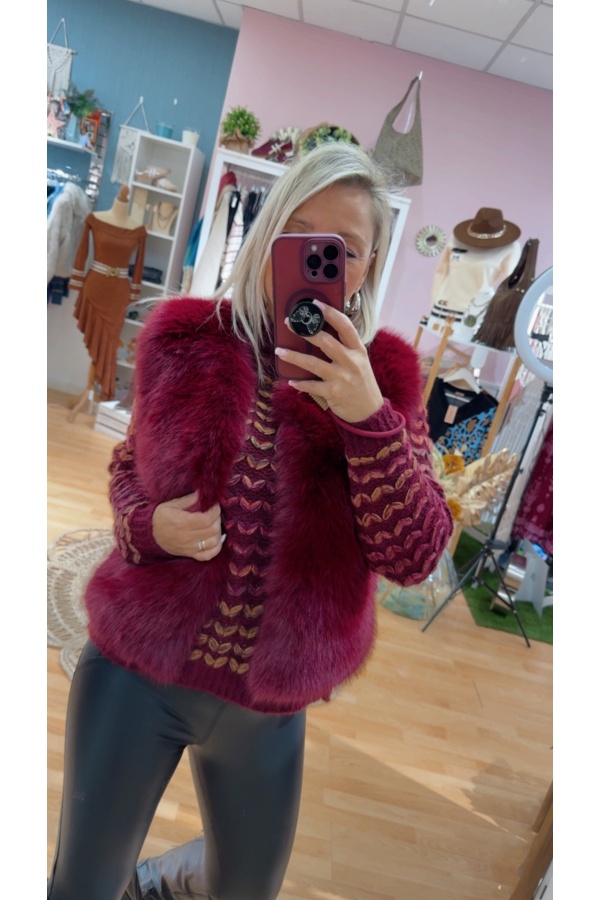 Chaleco Berlin. Camisas / Tops/Chalecos. Color: caldera, marron chocolate, verde