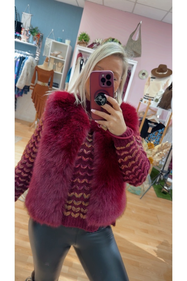 Chaleco Berlin. Camisas / Tops/Chalecos. Color: caldera, marron chocolate, verde