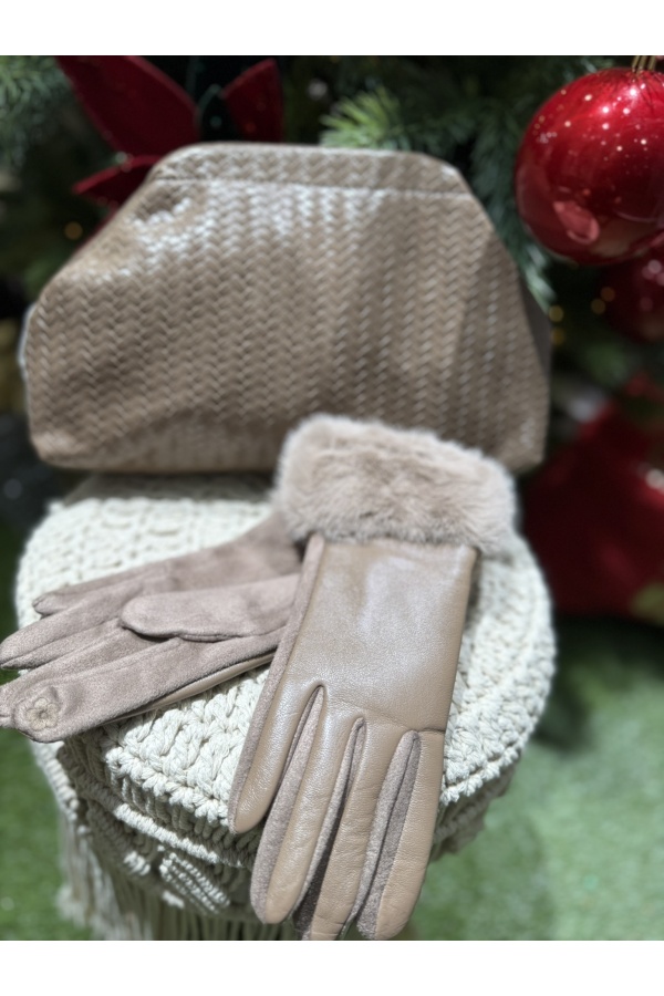 Guantes Pelo. Varios. Color: negro, marron chocolate, granate, taupe, crudo |