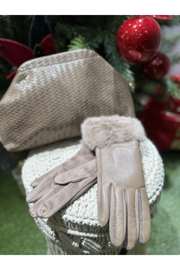 Guantes Pelo. Varios. Color: negro, marron chocolate, granate, taupe, crudo |