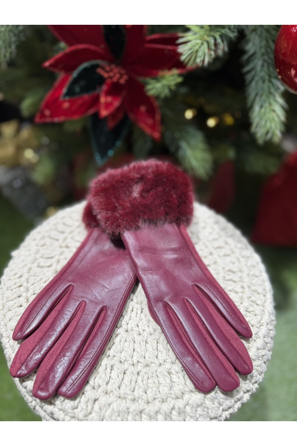 Guantes Pelo. Varios. Color: negro, marron chocolate, granate, taupe, crudo |