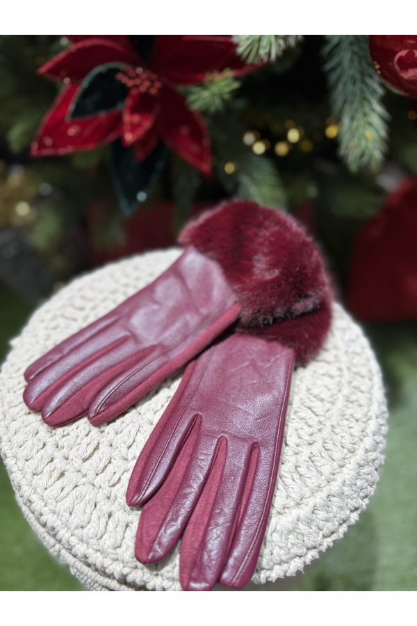 Guantes Pelo. Varios. Color: negro, marron chocolate, granate, taupe, crudo |