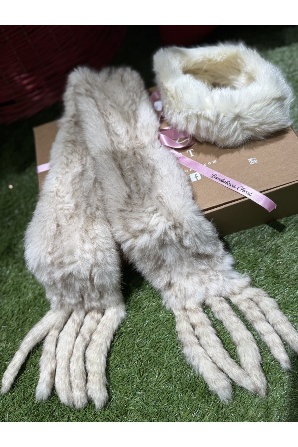 Conjunto Pelo. Varios. Color: blanco roto, maquillaje, negro, granate, marron