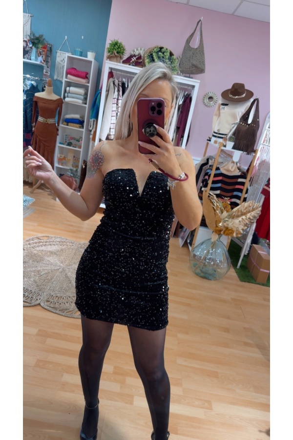 Vestido Lazo. Vestidos. Color: granate, marron chocolate, negro | Bambalinas