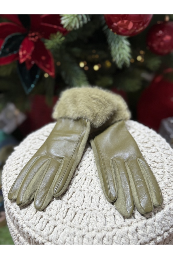 Guantes Pelo. Varios. Color: negro, marron chocolate, granate, taupe, crudo