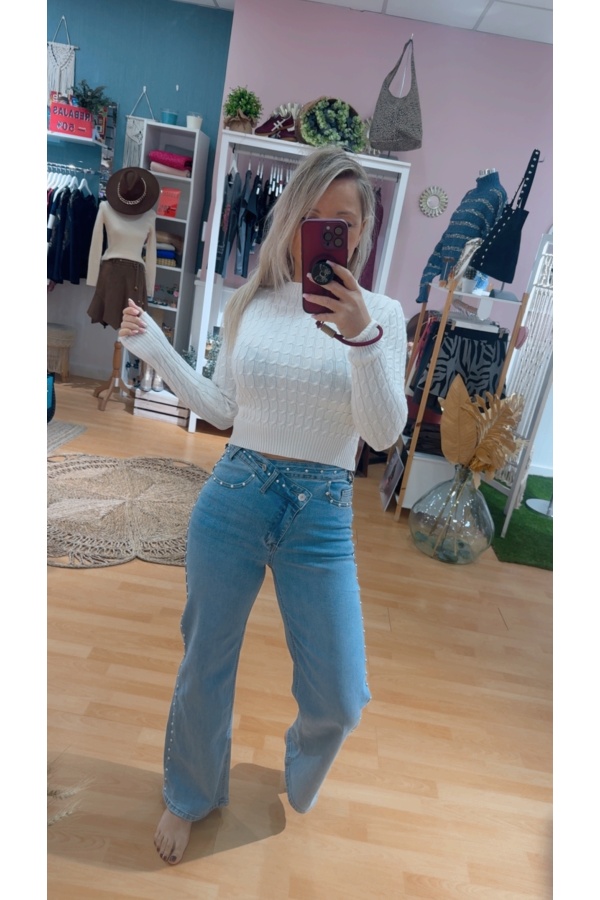Jeans Roma. Pantalones / Shorts. Tallas: xs, s, m, l, xl | Bambalinas Closet
