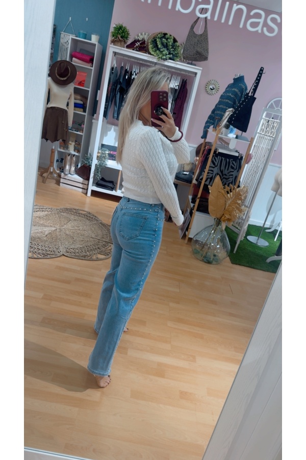 Jeans Roma. Pantalones / Shorts. Tallas: xs, s, m, l, xl | Bambalinas Closet