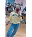 Sudadera New York Amarilla. Sueters / Jersey. Tallas: m, l, s | Bambalinas Closet