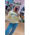 Sudadera New York Amarilla. Sueters / Jersey. Tallas: m, l, s | Bambalinas Closet