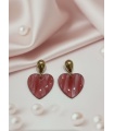 Pendientes Cuore Rojo. Bisuteria.  | Bambalinas Closet