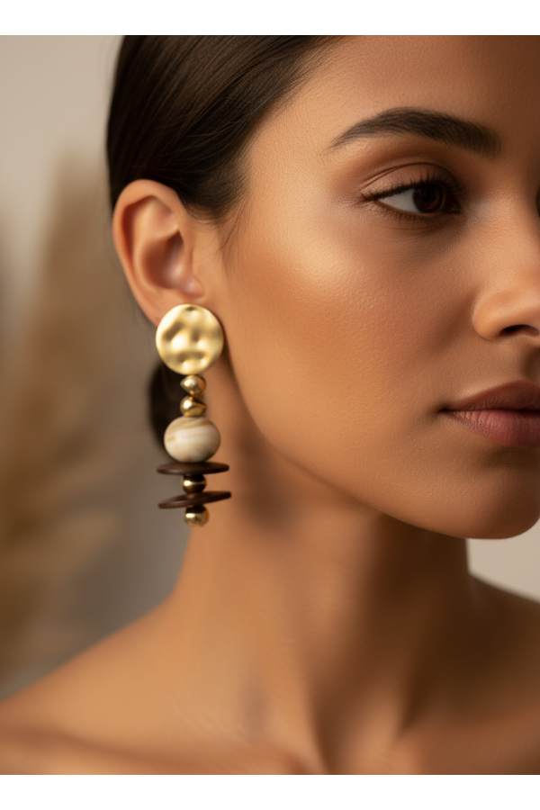 Pendientes Beatriz. Bisuteria.  | Bambalinas Closet