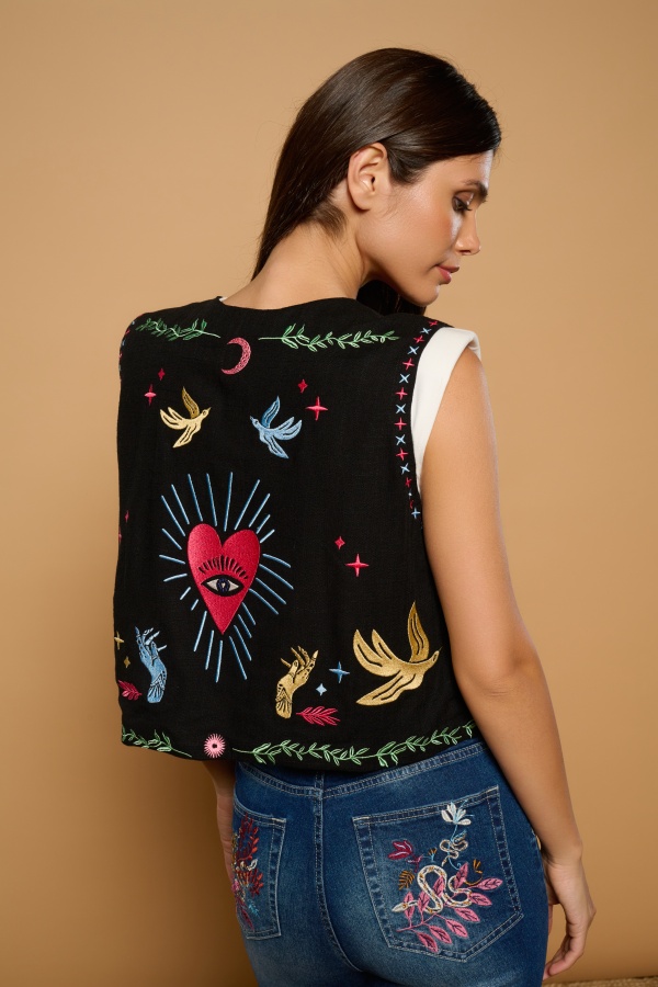 Chaleco Moss. Inicio. Tallas: s, m, l, xs | Bambalinas Closet