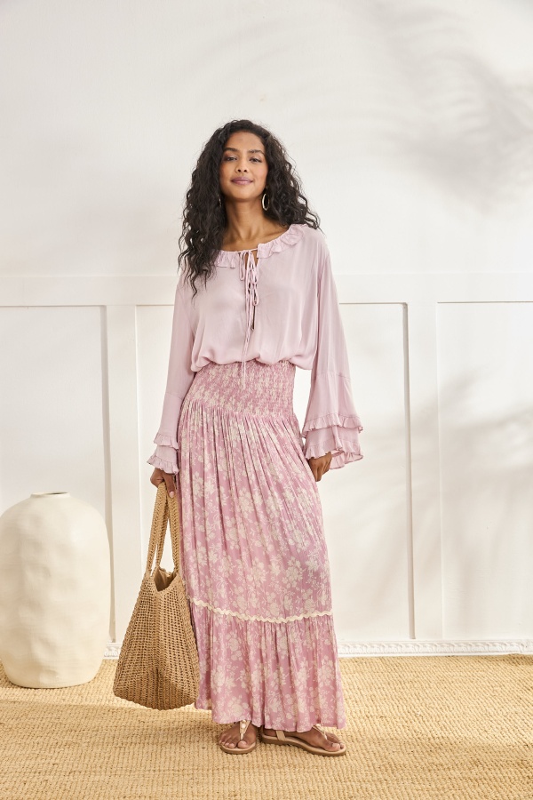 Falda Lilas. Inicio.  | Bambalinas Closet