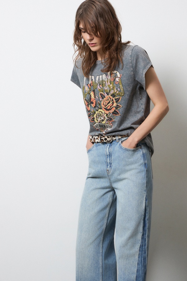 Camiseta Like Rock Star. Inicio.  | Bambalinas Closet