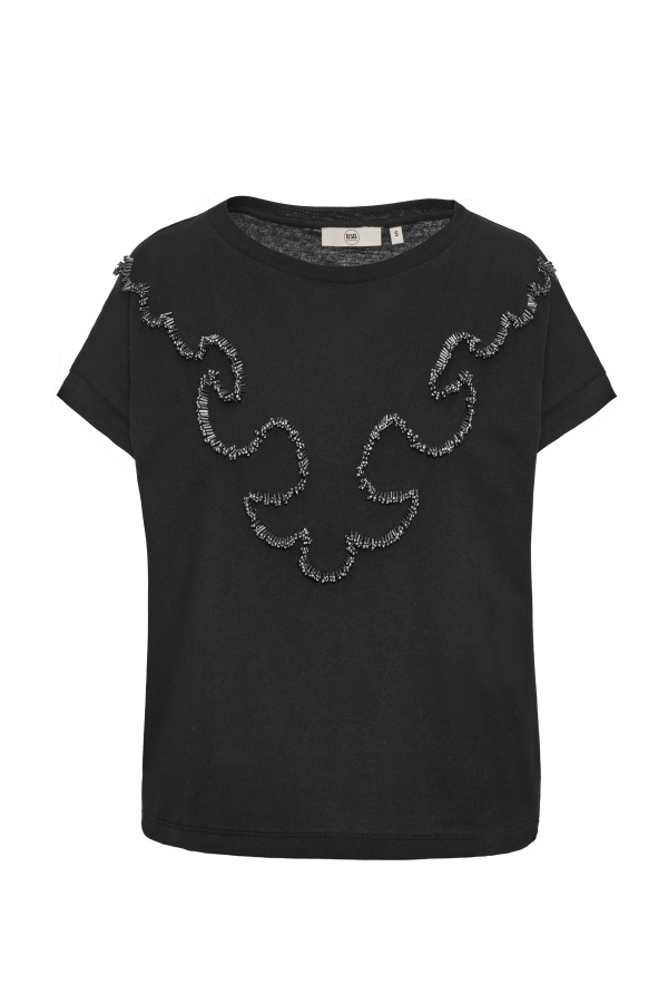 Camiseta Western Negra. Camisetas / Camisas BSB. Tallas: m, s | Bambalinas Closet