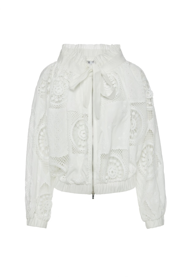 Bomber Guipur. Inicio. Tallas: m, s | Bambalinas Closet