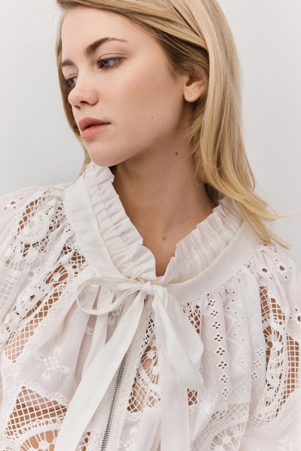 Bomber Guipur. Inicio. Tallas: m, s | Bambalinas Closet