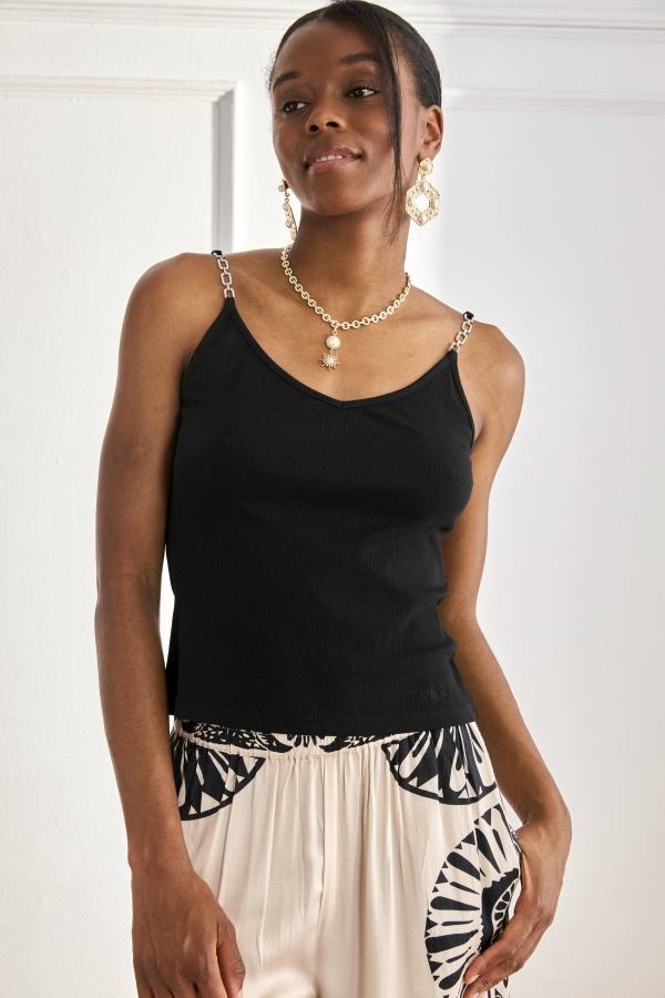 Top Oris. Partes de arriba NÜD & NKN. Tallas: s, m, l, xs | Bambalinas Closet