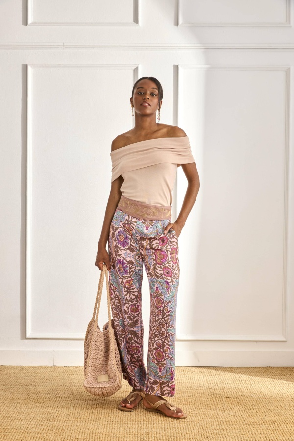 Pantalon Sari. Partes de abajo NÜD Y NKN. Tallas: s, m, l, xs | Bambalinas Closet