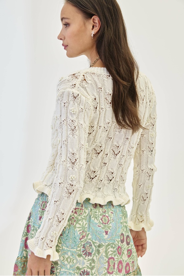 Cardigan Kima. Partes de arriba NÜD & NKN. Tallas: m/l, s/m | Bambalinas Closet