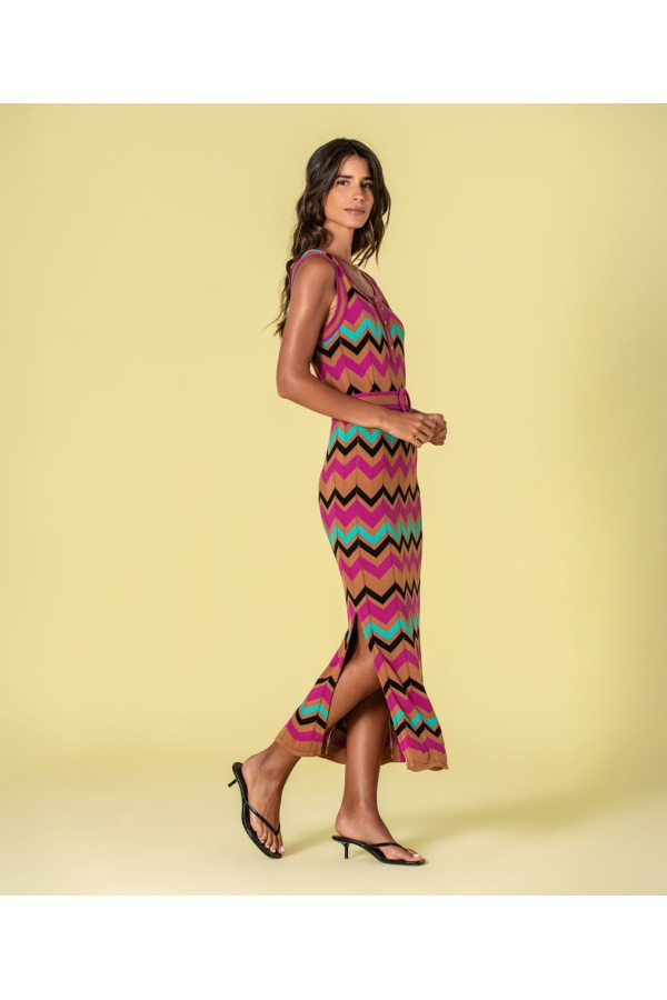 Vestido Zig Zag. Inicio.  | Bambalinas Closet