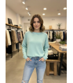 Jersey Nuria. Sueters / Jersey. Color: azul pastel, verde mint, amarillo pastel