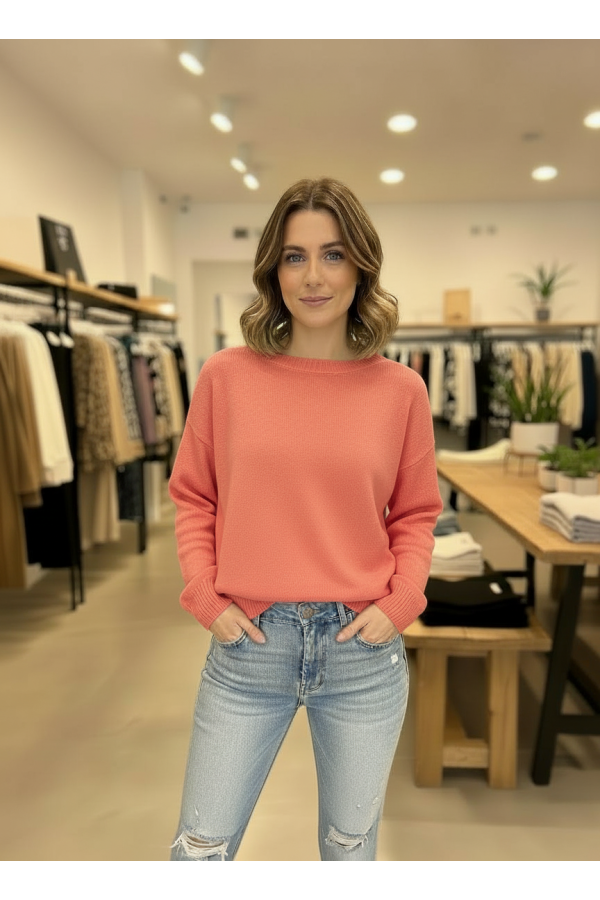 Jersey Nuria. Sueters / Jersey. Color: azul pastel, verde mint, amarillo pastel