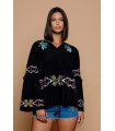 Blusa Boho. Camisas / Tops/Chalecos. Tallas: xs, s, m, l, xl | Bambalinas Closet