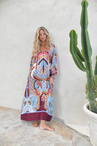Vestido Wild Hearts Maxi. Inicio.  | Bambalinas Closet