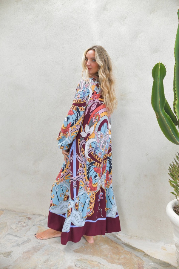 Vestido Wild Hearts Maxi. Inicio.  | Bambalinas Closet