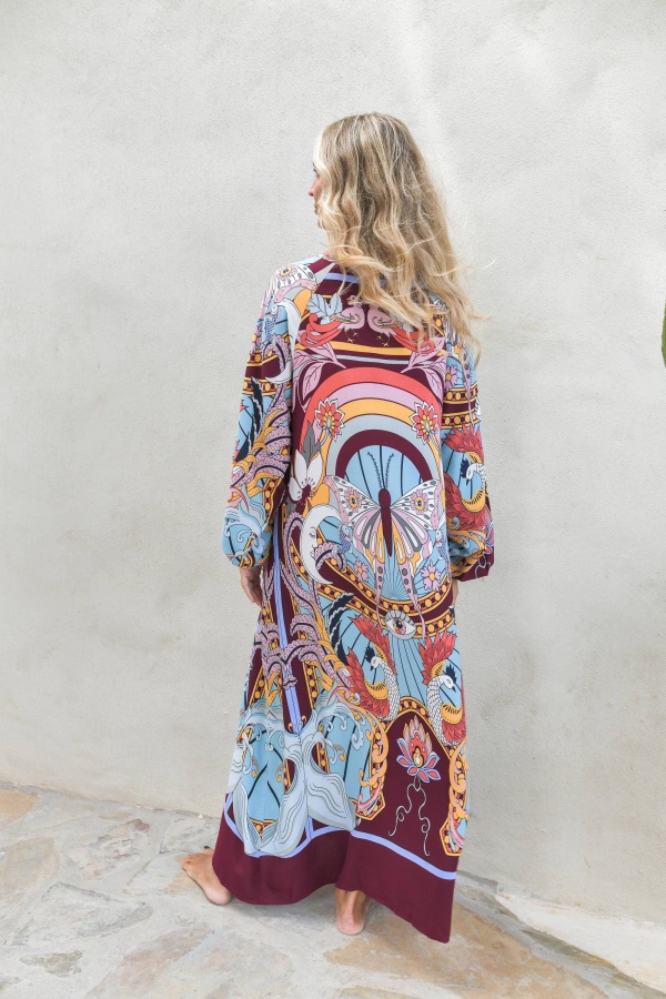 Vestido Wild Hearts Maxi. Inicio.  | Bambalinas Closet