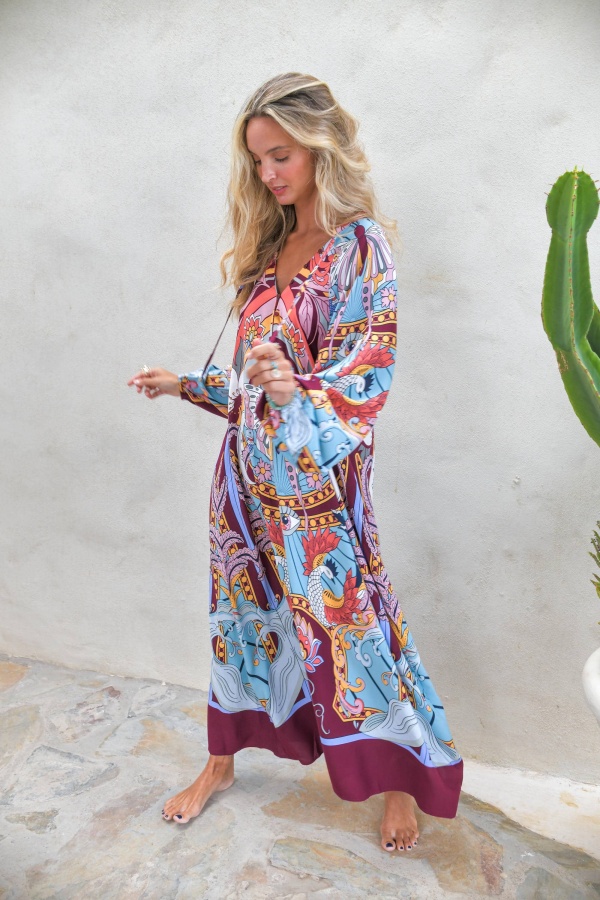 Vestido Wild Hearts Maxi. Inicio.  | Bambalinas Closet