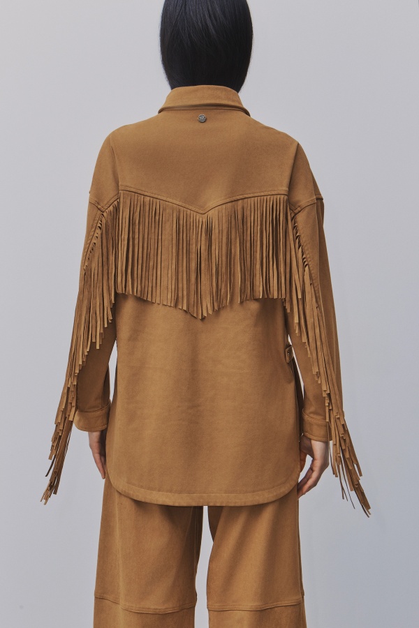 Chaqueta Antelina Flecos. Inicio.  | Bambalinas Closet