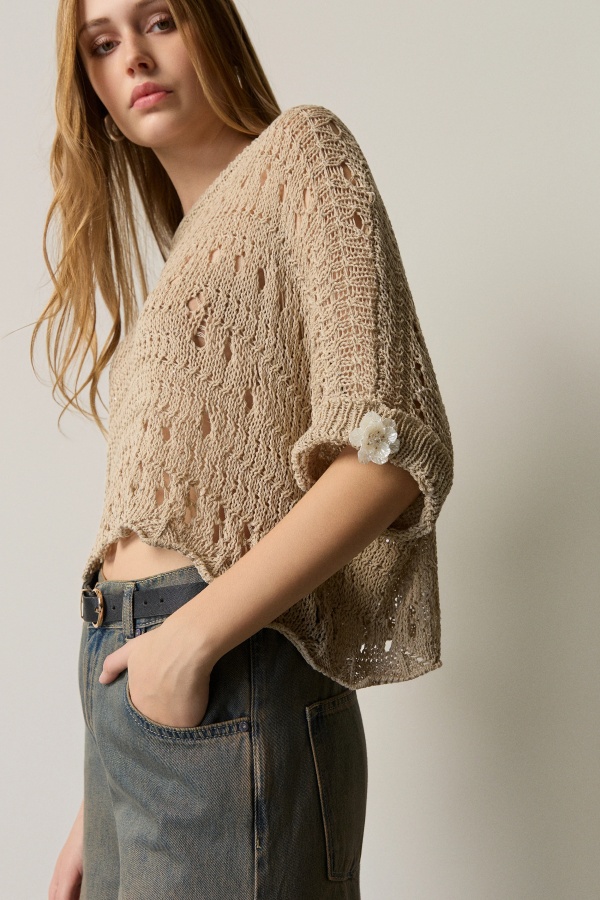 Sueter Orquidea. Inicio.  | Bambalinas Closet