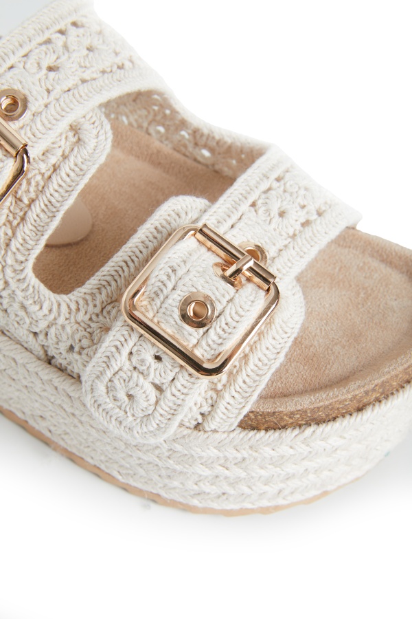 Sandalia Crochet. Inicio. Tallas: 36, 37, 38, 39, 40 | Bambalinas Closet