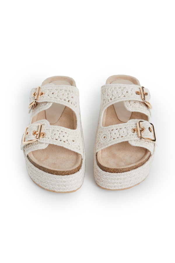 Sandalia Crochet. Inicio. Tallas: 36, 37, 38, 39, 40 | Bambalinas Closet