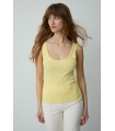 Top Ondas. Inicio. Color: blanco, amarillo pastel; Tallas: s, m, l | Bambalinas