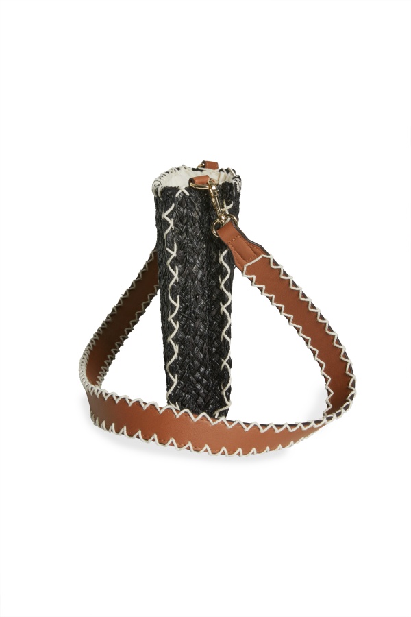Bandolera Mejico. NOVEDADES BSB. Color: camel, negro | Bambalinas Closet