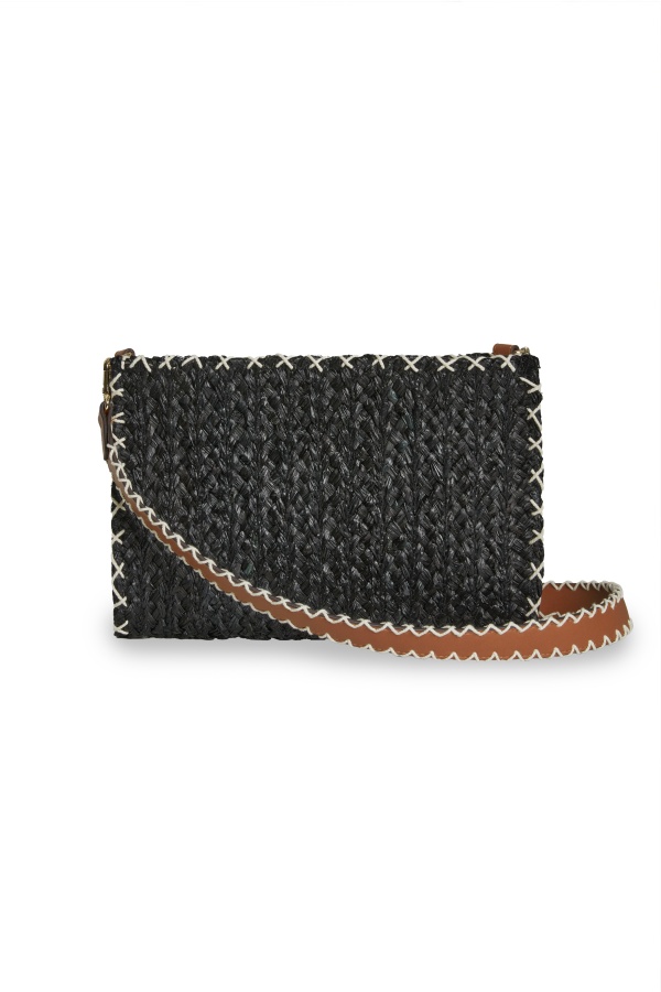 Bandolera Mejico. NOVEDADES BSB. Color: camel, negro | Bambalinas Closet