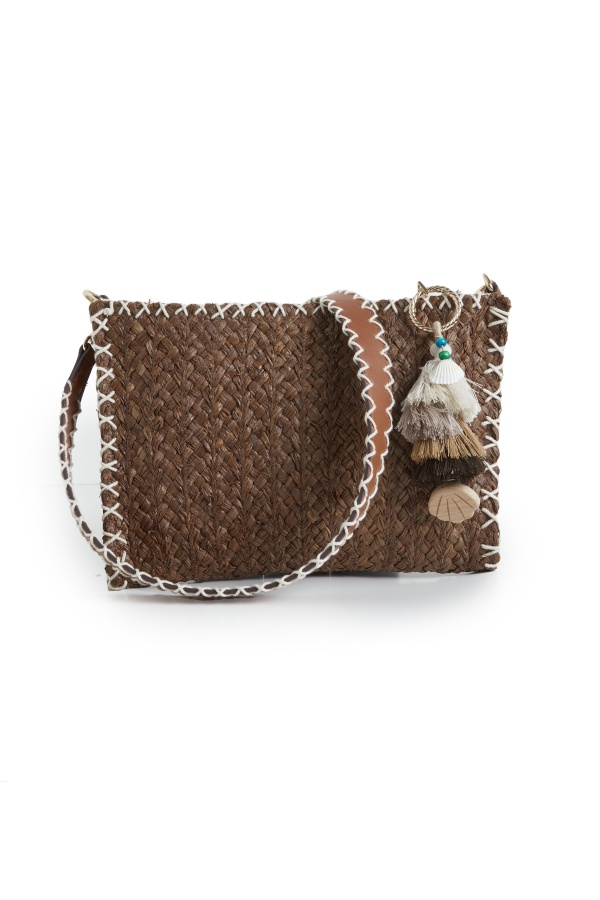 Bandolera Mejico. NOVEDADES BSB. Color: camel, negro | Bambalinas Closet