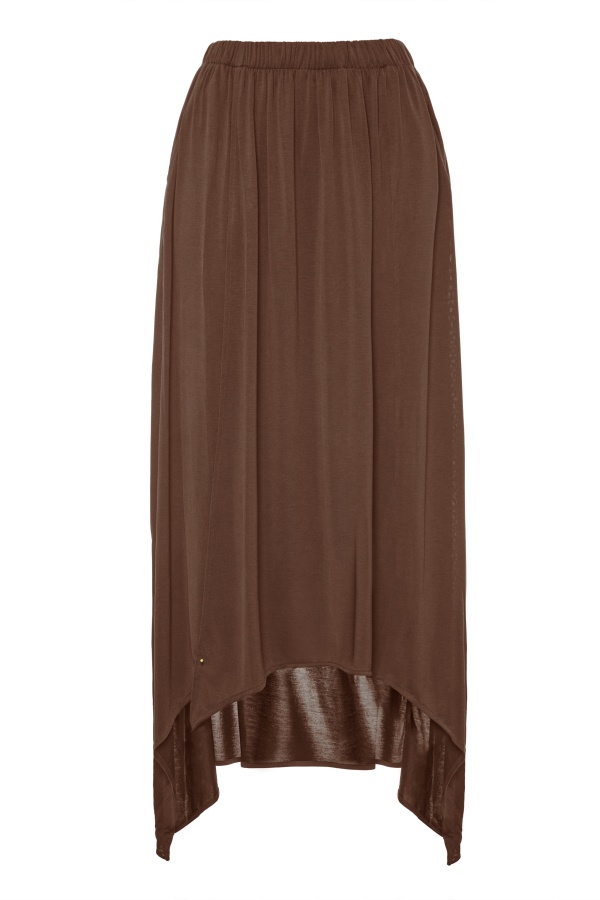 Falda Cuba. Inicio. Color: negro, marron chocolate, trigo; Tallas: xs, s, m, l |