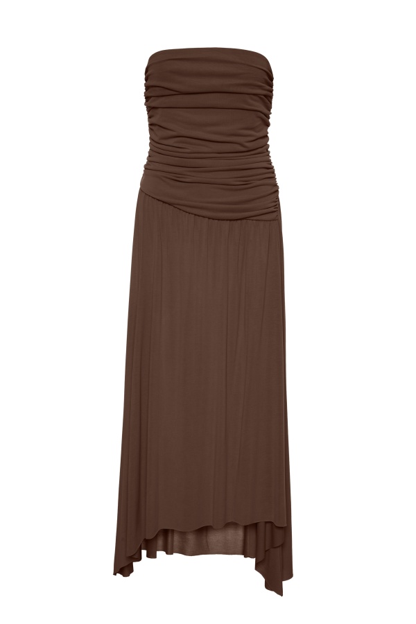 Vestido Cuba. Inicio. Color: negro, trigo, marron chocolate; Tallas: xs, s, m, l