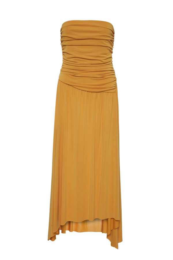 Vestido Cuba. Inicio. Color: negro, trigo, marron chocolate; Tallas: xs, s, m, l