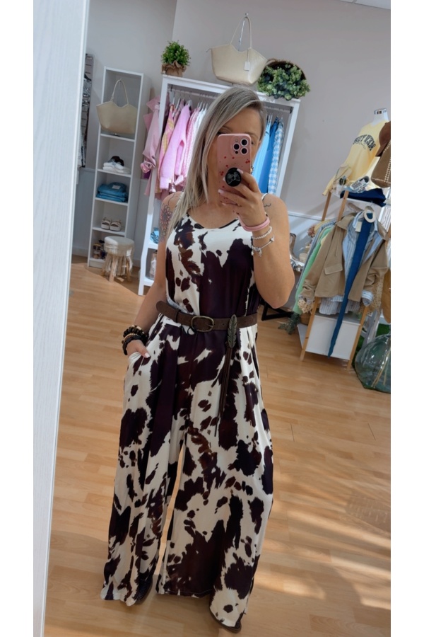 Mono Cow. Pantalones / Shorts BSB. Tallas: talla unica | Bambalinas Closet