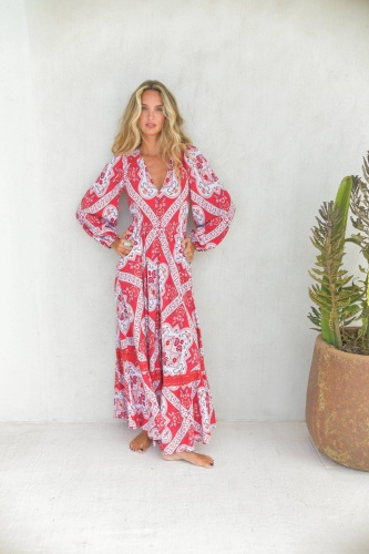 Vestido Rosa Print. Inicio.  | Bambalinas Closet