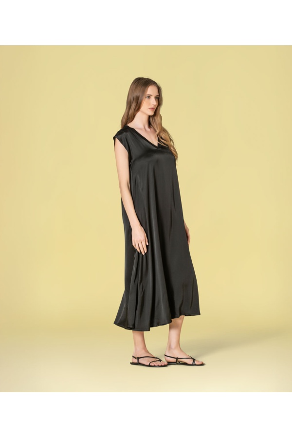 Vestido Viscosa Bolsillos. Inicio.  | Bambalinas Closet