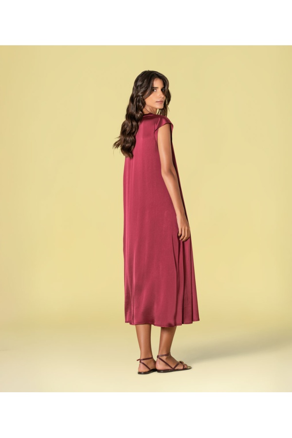 Vestido Viscosa Bolsillos. Inicio.  | Bambalinas Closet