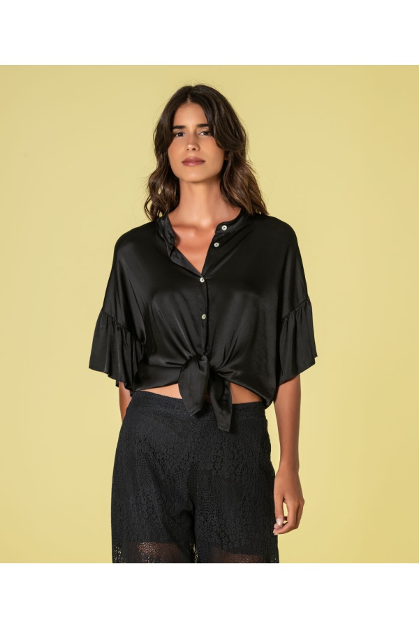 Blusa Viscosa Volante. Inicio.  | Bambalinas Closet